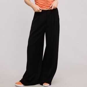 Black Wide Leg Trousers